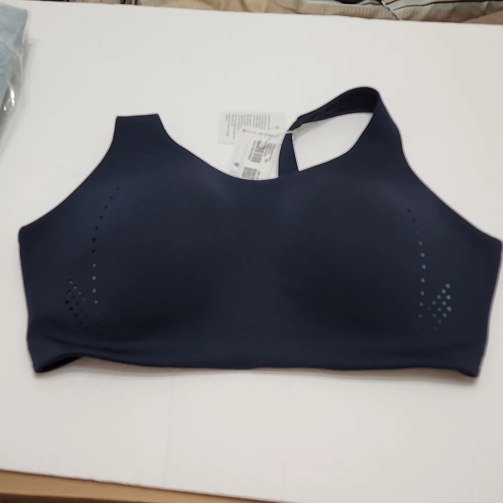 NEW Lululemon Air Support Bra - Navy blue - Picture 4 of 9